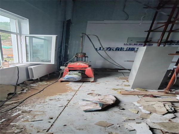 叶县地基基础下沉墙体裂缝加固注浆顶升施工